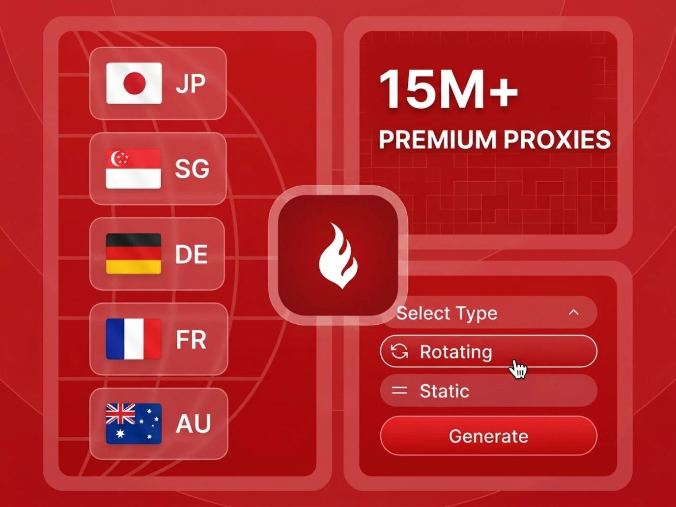 Access 15M+ Clean Residential IPs